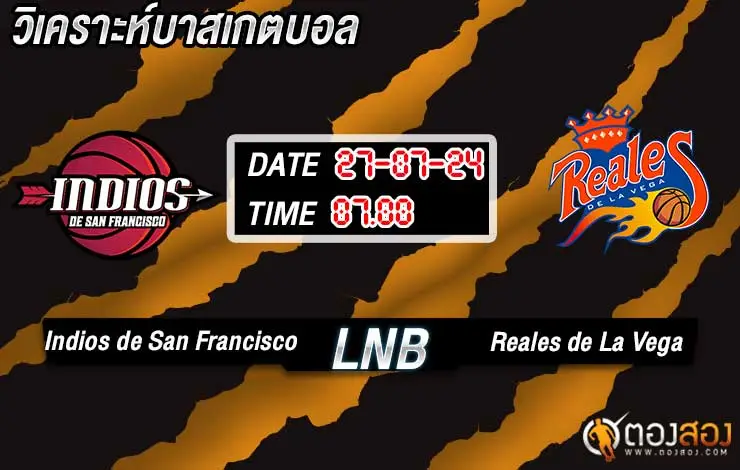 วิเคราะห์บาส Dominican Republic LNB Indios de San Francisco vs Reales de La Vega